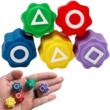 Set Gonggi, joc traditional coreean cu pietricele, ideal pentru relaxare si distractie, perfect pentru copii, multicolor lulu®