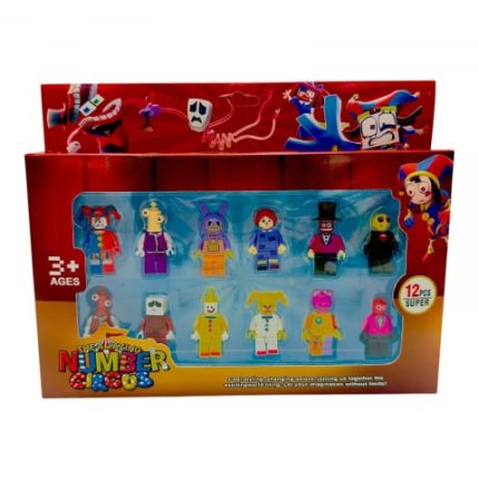 Set 12 figurine, The Amazing Digital Circus, AYDE, 5 cm