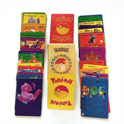 Carti Pokemon/Joc societate, 55 buc, Multicolor