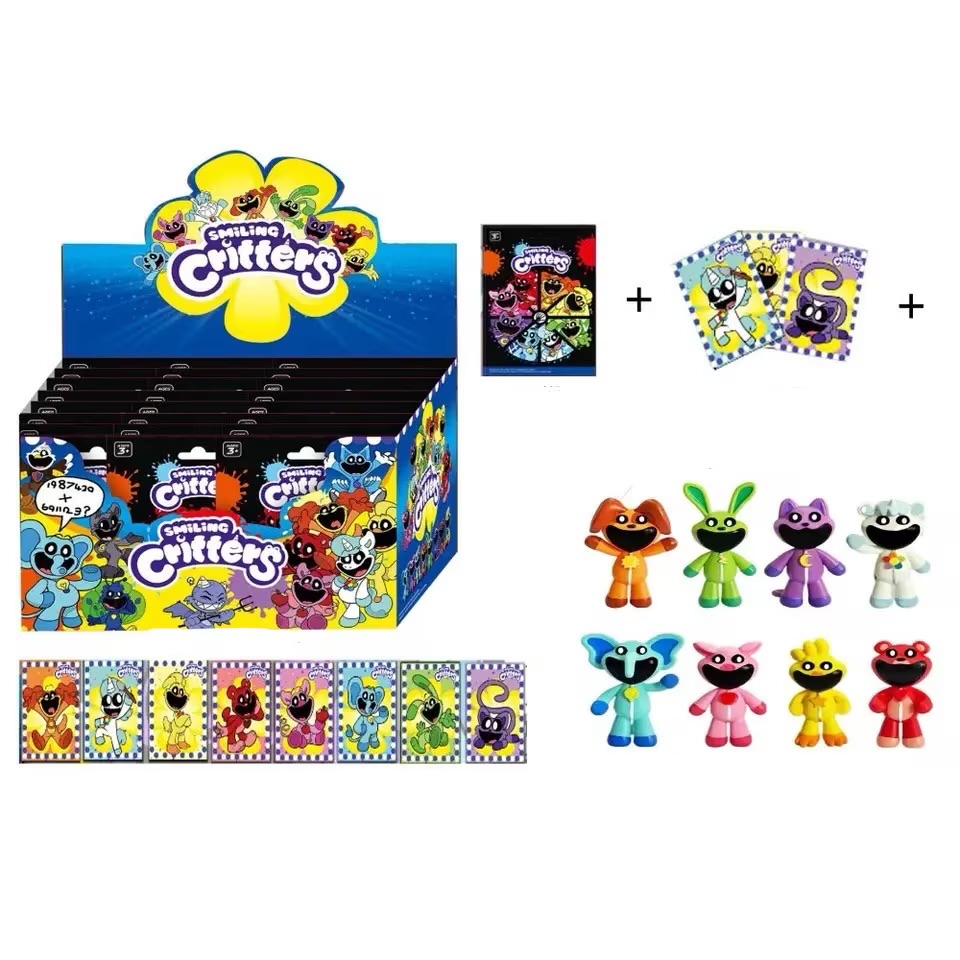 4f444e7e7cd4796a5ec09882ae187c21.jpg Figurina The Smiling critters, mistery box, 10 cm - imagine 1
