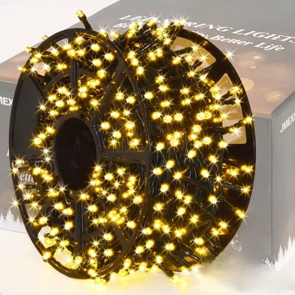 Instalatie de Craciun Model 6002 Liniara Flash 500 Leduri 50 m - Alb Cald