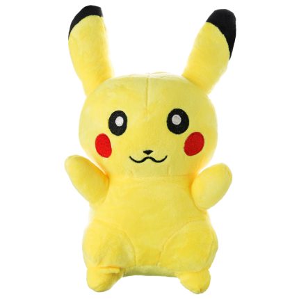 Jucarie de Plus Pikachu Pokemon, 24 cm, Moale, Galben