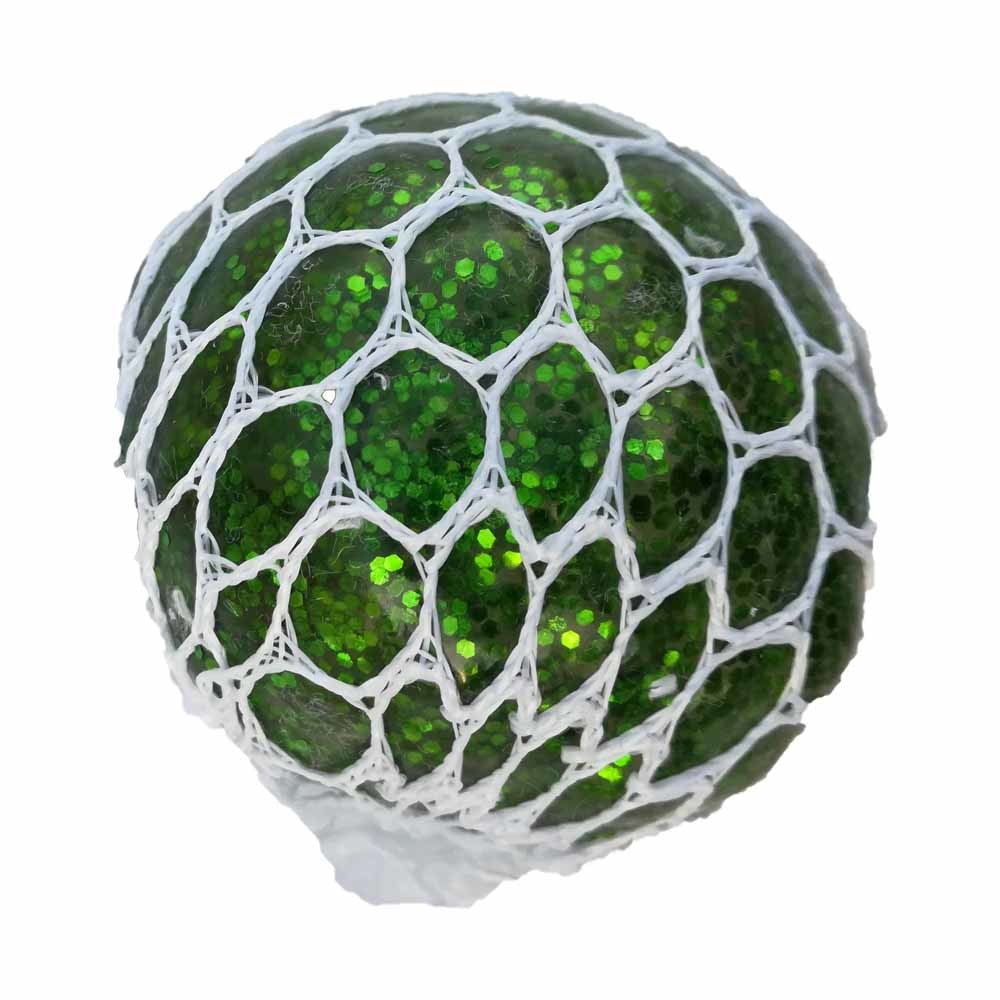 6342f949a242f31838661dd24d52a873.jpg Minge Antistres cu Slime - Squeeze Ball, 5 cm, Verde Sidefat - imagine 1