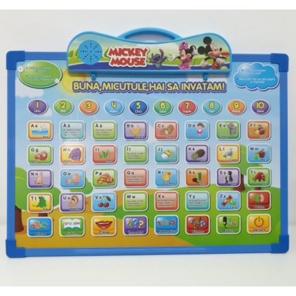 Tableta interactiva educativa 2 in 1 in limba romana 35x28 cm