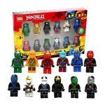 Set 12 figurine de jucarie, Ninjago, Plastic, AYDE, Multicolor
