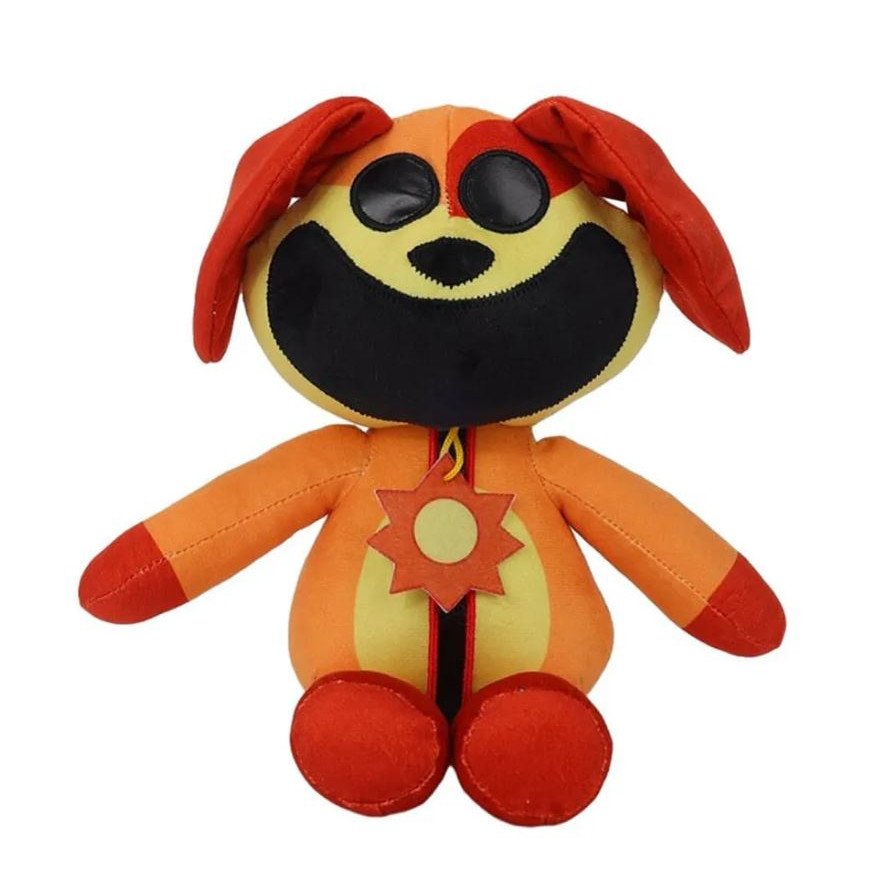 6f929061d844e9229ff072486b7af0a6.jpg Jucarie de plus DogDay, The Smiling Critters, Creaturi Zambitoare, portocaliu, 30 cm, Poppy Playtime - imagine 1