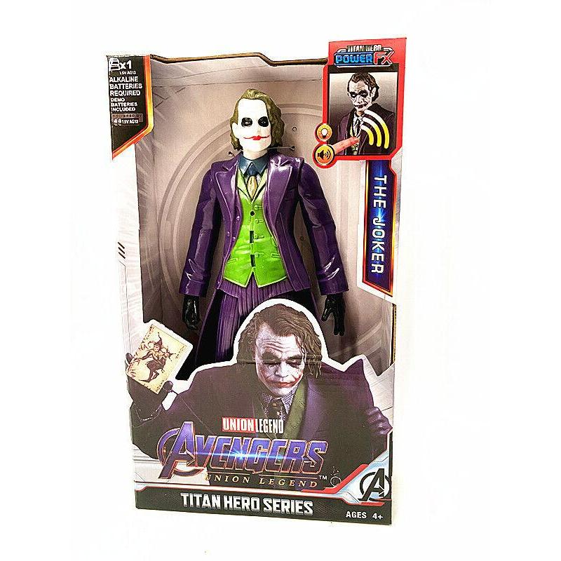 7f293081c70605f65b4b737ef1fc72e1.jpg Figurina The Joker, Titan Hero, 30 cm, mov, 4 ani+ - imagine 1