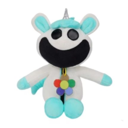 Figurina CraftyCorn, Smiling Critters, alb, 34cm