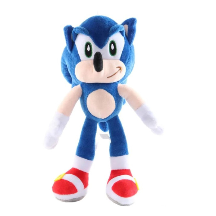 b021d66a601c704d76ff5845bbfdb027.jpg Jucarie de plus Ariciul Sonic the Hedgehog, Albastru, 20 cm - imagine 1