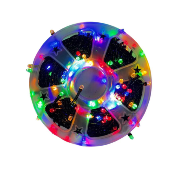 c12af3f6f812a05327b15c0ddc957e06.png Instalatie de Craciun liniara, Rola 100m, 400 LED multicolor, ATT - imagine 1