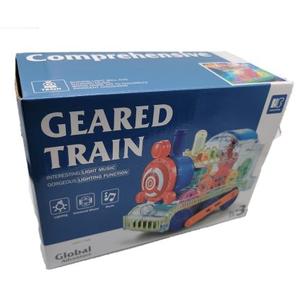 Jucarie Locomotiva cu baterii la cutie 25cm