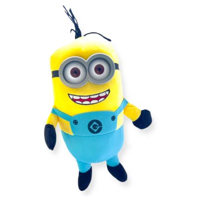 Jucarie de plus minion Kevin, 24 cm, 3+, Galben/Albastru