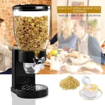 Dispenser pentru cereale, negru - imagine 2