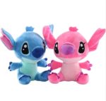 Set 2 Jucarii tip Plus + 2 Brelocuri Stitch si Angel - imagine 3